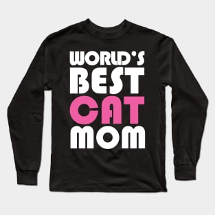 World's best cat mom Long Sleeve T-Shirt